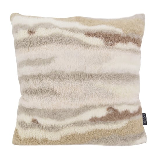 NOVÉE Mare plush beige | 45 x 45 cm | kussenhoes | polyester - Image 1