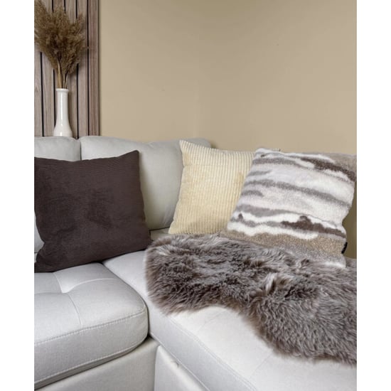 NOVÉE Mare plush beige | 45 x 45 cm | kussenhoes | polyester - Image 2