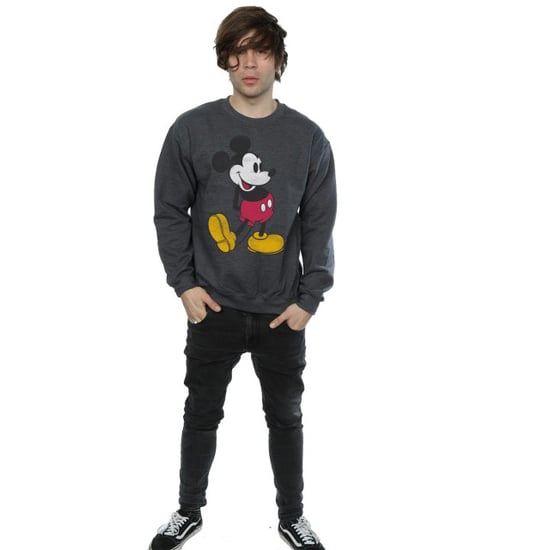 Disney Heren Mickey Mouse Classic Kick Sweatshirt (Donkere Heide) - Image 5