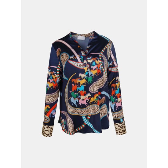 Mucho Gusto ® blouse monza kleurrijk paard luipaardprint - Image 3