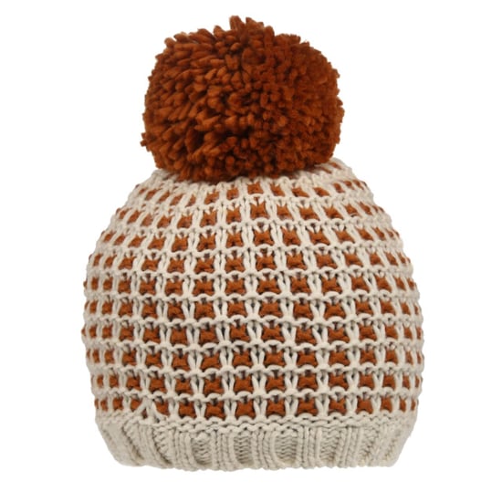 Regatta Womens/Ladies Dalary Bobble Beanie (Light Vanilla/Copper Almond) - Image 2