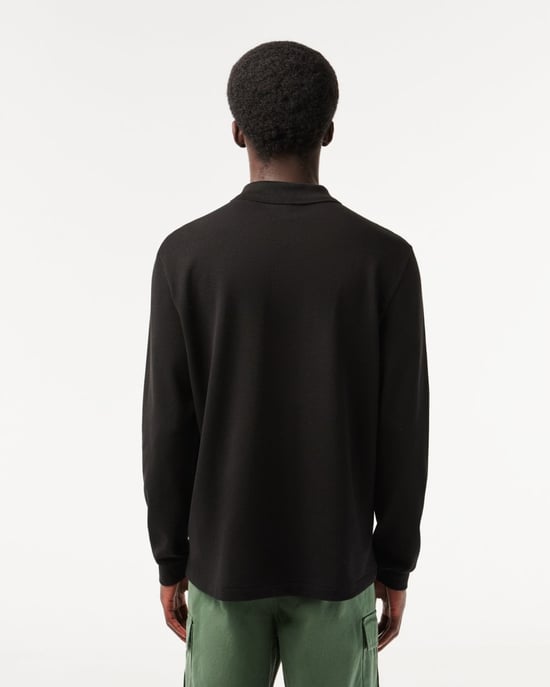 Lacoste Original L.12.12 men's polo shirt long sleeve cotton - Image 3