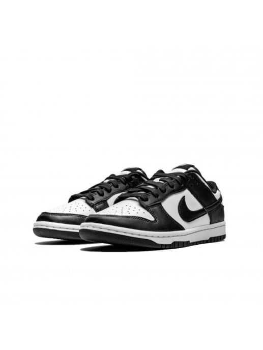 Nike Dunk Low Retro Trainers White/Black - Image 2