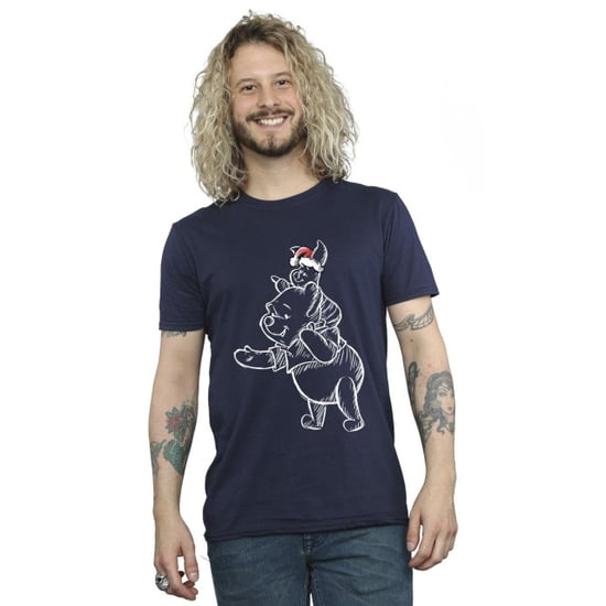 Li-cense Disney heren winnie the pooh knorretje kerst-t-shirt - Image 3