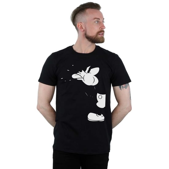 Disney Mens Mickey Mouse Cut T-Shirt (Black) - Image 2