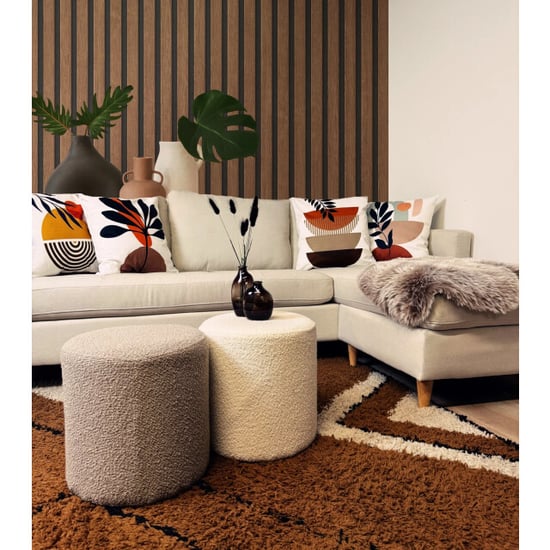 Gek op kussens! Izze leaf | 45 x 45 cm | kussenhoes | katoen/polyester - Image 2