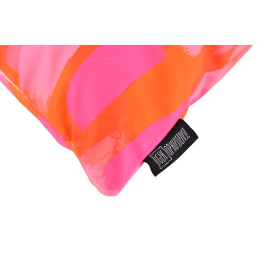 Gek op kussens! Sierkussen pink orange spots | 45 x 45 cm | katoen/polyester - Image 2