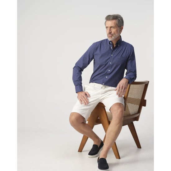 Campbell Casual overhemd donker - Image 2