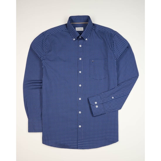 Campbell Casual overhemd donker - Image 5
