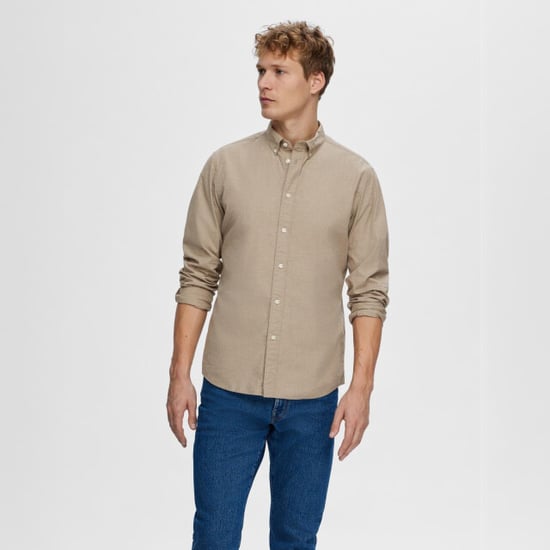 Selected Rick slim fit overhemd morel - Image 3