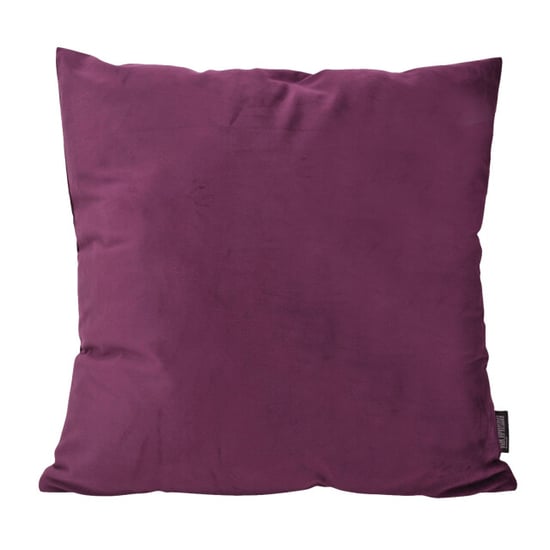 Gek op kussens! Velvet aubergine | 45 x 45 cm | kussenhoes | polyester - Image 1