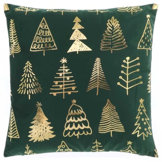 Unique Living kussen xmas tree 45x45cm dark green - Image 1