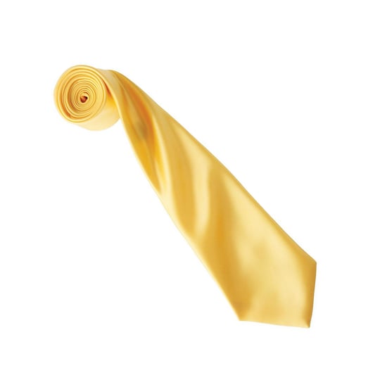 Premier Colours Collection Satin Tie (Sunflower) - Image 2