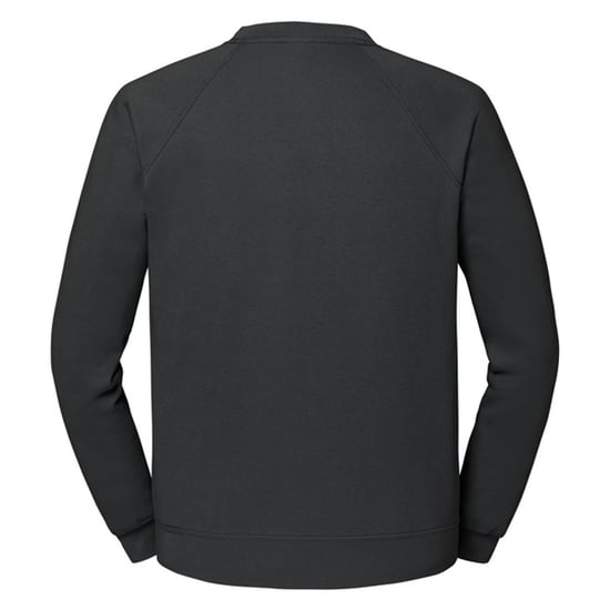 Fruit of the Loom Unisex Adult Classic Raglan Sweatshirt (Light Graphite Solid) - Image 2