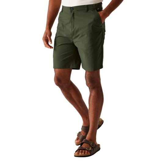 Regatta Mens Dalry Multi Pocket Shorts (Mörk Khaki) - Image 4