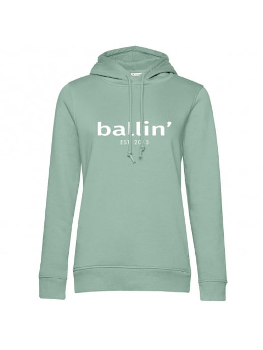 Ballin Est. 2013 Hoodies Wmn Hoodie Green - Image 3