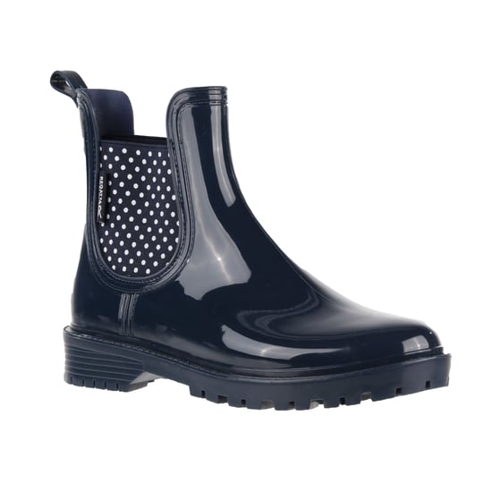 Regatta Womens/Ladies Lady Harriett II Ankle Wellington Boots (Navy/White Sand) - Image 3