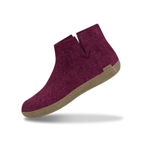 Glerups Low boot leather sole g 07-cranberry - Image 3