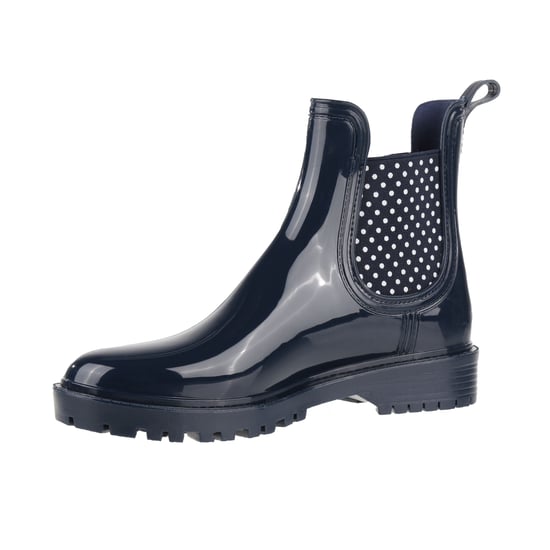 Regatta Womens/Ladies Lady Harriett II Ankle Wellington Boots (Navy/White Sand) - Image 5