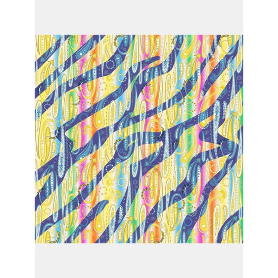Mucho Gusto Slip top met regenboog paisley - Image 3