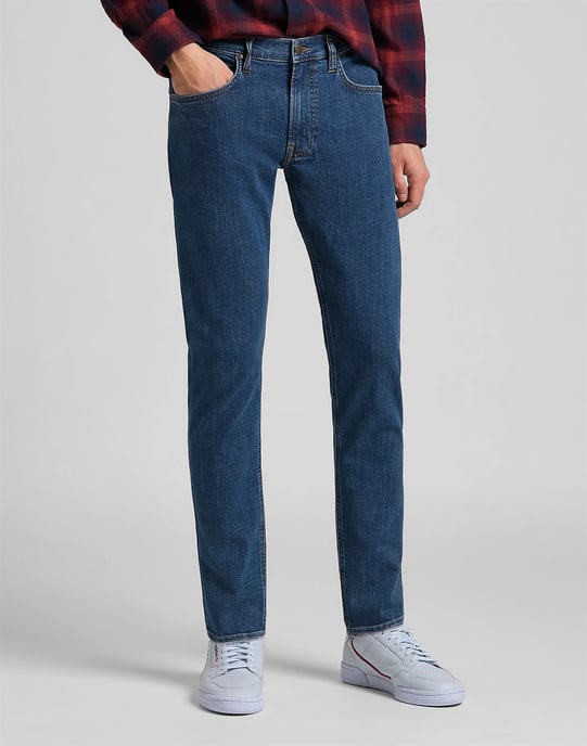 Lee Luke moto grey slim tapered - Image 2