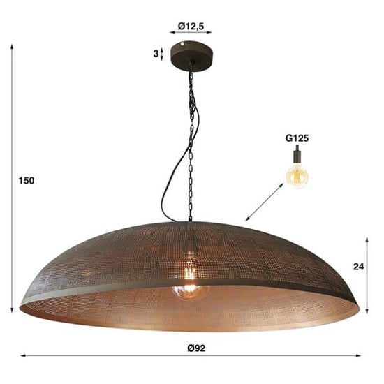 Hoyz Hoyz hanglamp Ø90 cosmic antiek - Image 5