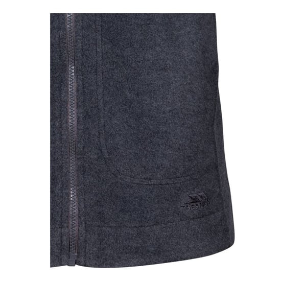 Trespass dam/dam Talkative Fleece AT200 Gilet (Mörkgrå Marl) - Image 3