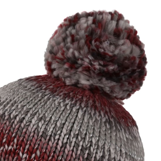Regatta Womens/Ladies Frosty VI Knitted Beanie (Cabernet) - Image 3