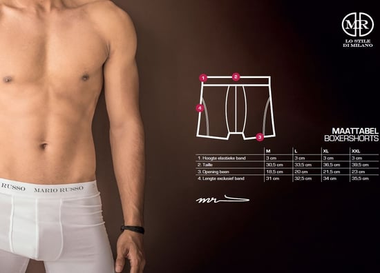 Mario Russo 6-pack long fit boxers - Image 2