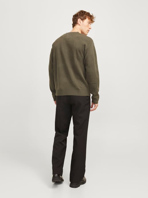 Jack & Jones Tröja Bradfort Stickad Crew Neck Grön - Image 3