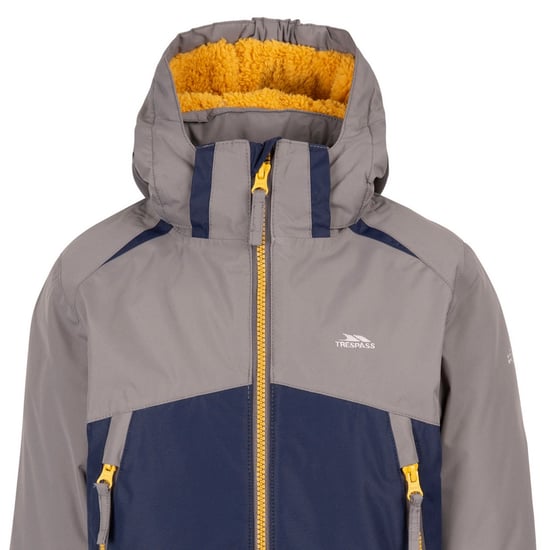 Trespass Barns/Juniors Discover Kontrast Zip Jacket (Marinblå) - Image 3