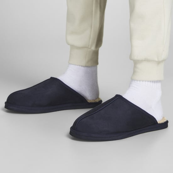 Jack & Jones Instappers Dudely Microfiber Pantoffel Blue - Image 5