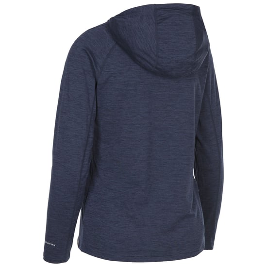 Trespass Hattie Active Hoodie för damer/kvinnor (Navy Marl) - Image 2
