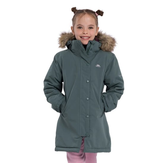 Trespass Girls Astound TP50 Vattentät jacka (Spruce Green) - Image 4