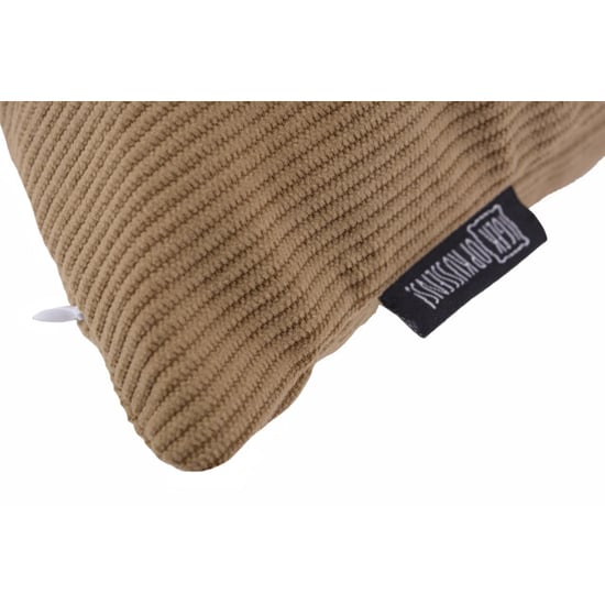 Gek op kussens! Sierkussen coco taupe | 45 x 45 cm | corduroy/polyester - Image 2