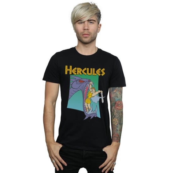 Disney Mens Hercules Hydra Fight T-Shirt (Black) - Image 3