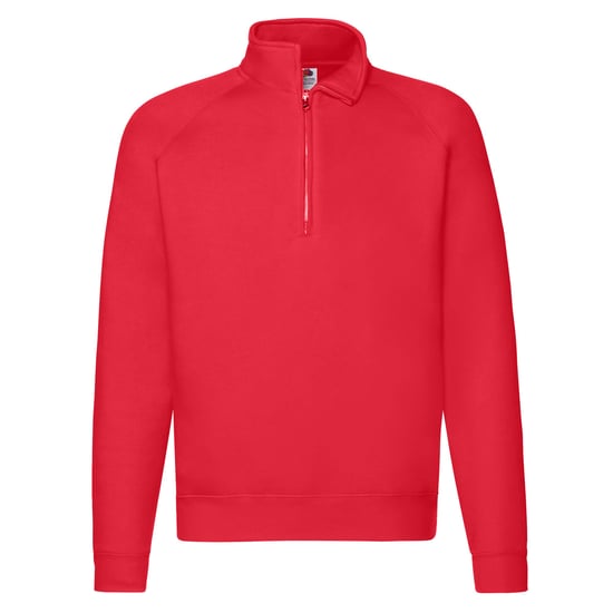 Fruit of the Loom Unisex premium sweatshirt met kwart ritssluiting voor volwassenen - Image 1