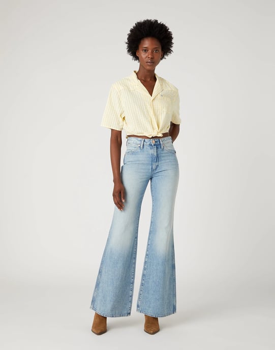 Wrangler Tie resort shirt pale banana - Image 1