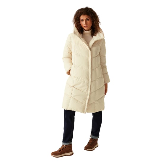 Regatta Womens/Ladies Nurie Quilted Jacket (Light Vanilla) - Image 4
