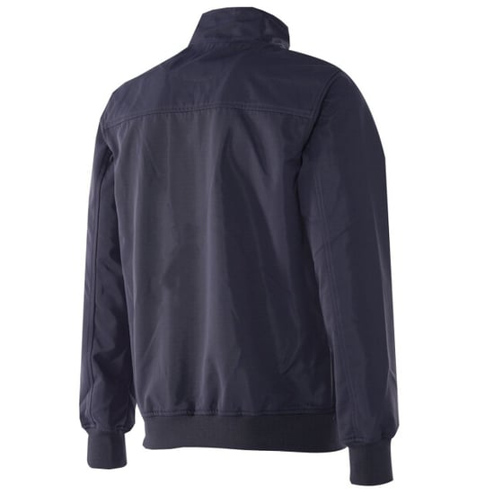 Lyle & Scott Mesh Backed Funnel Neck Jacket in Navy - Image 2