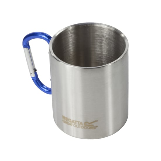 Regatta Great Outdoors Steel Karabiner Mug/Cup (Silver) - Image 1