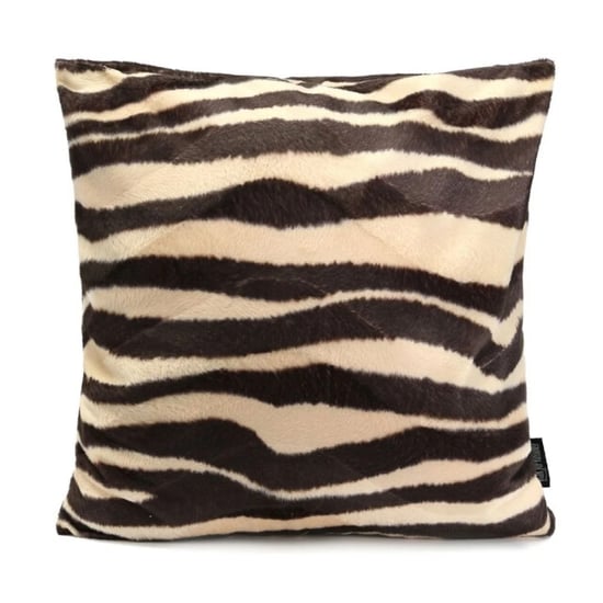 Gek op kussens! Furry zebra | 45 x 45 cm | kussenhoes | polyester - Image 1