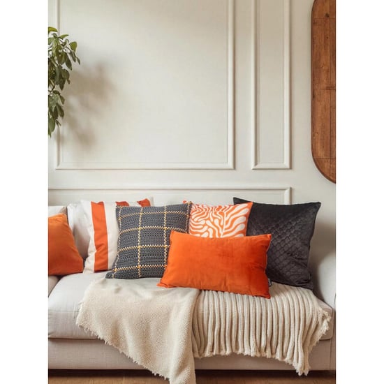 Gek op kussens! Velvet oranje long | 30 x 50 cm | kussenhoes | polyester - Image 2