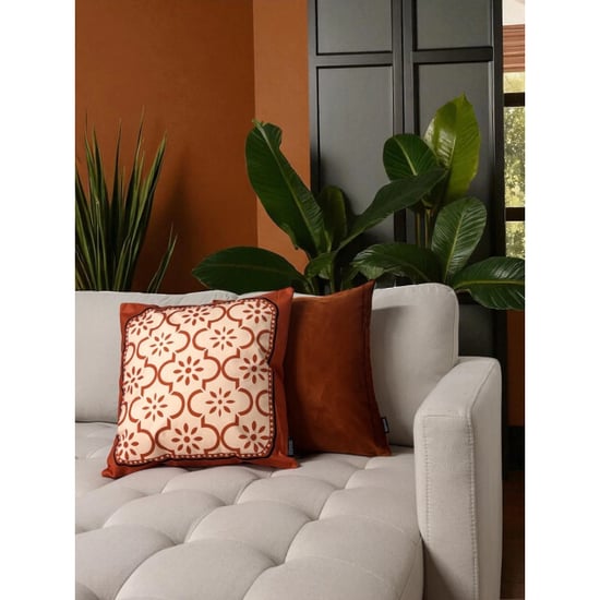 Gek op kussens! Seventies leaves | 45 x 45 cm | kussenhoes | katoen/polyester - Image 2