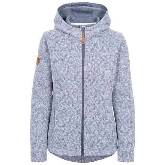 Trespass Kinder/kids reserve fleece full zip hoodie - Image 1