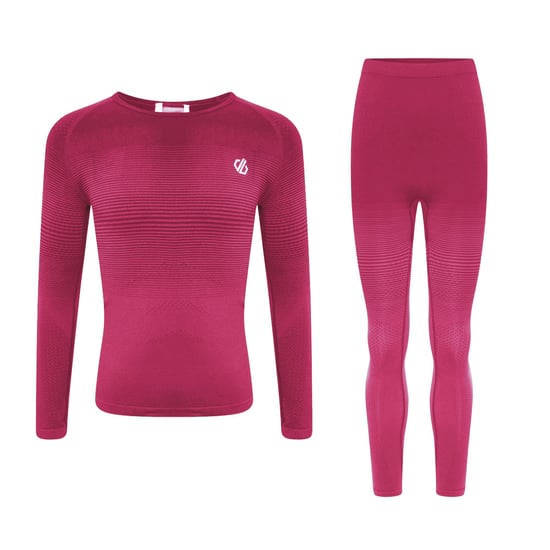 Dare 2B Underställsset för barn/ungdomar (Berry Pink) - Image 1