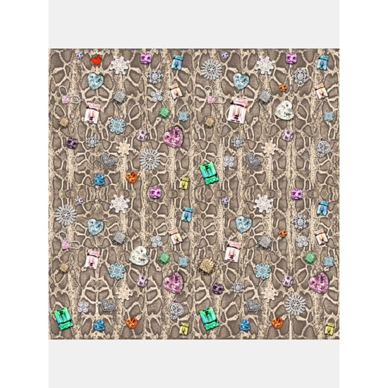 Mucho Gusto ® teddy gilet reversible beige met snake - Image 2