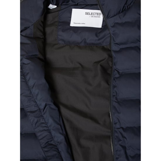 Selected Barry quilted gilet sky captain - Image 2