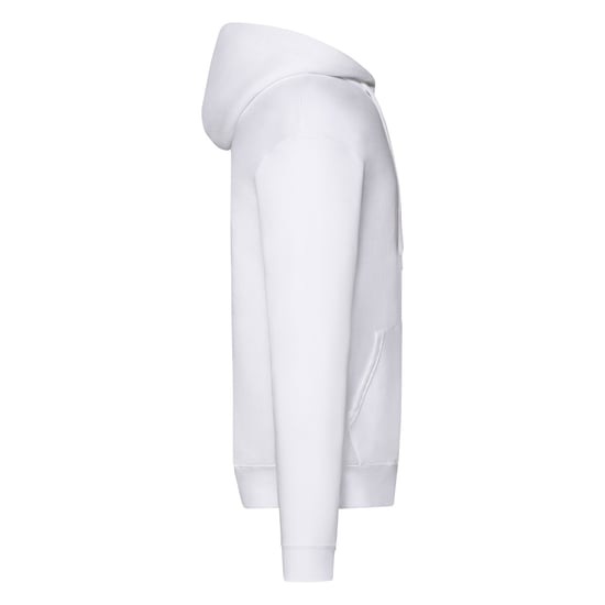 Fruit of the Loom Unisex Adult Classic Hooded Jacket (White) - Image 3