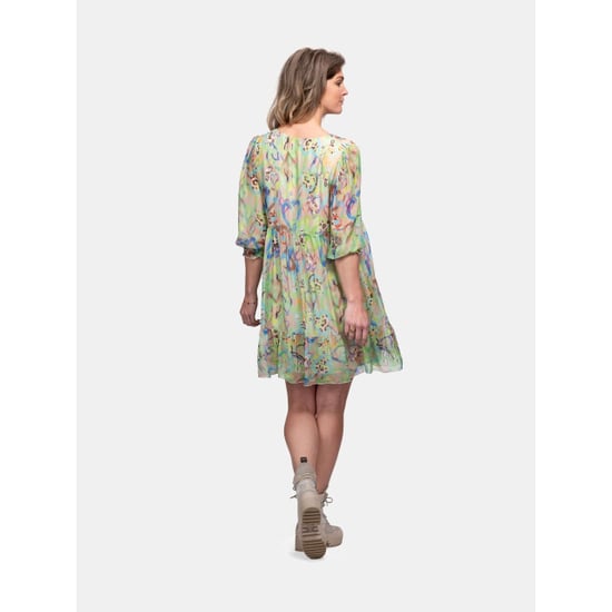 Mucho Gusto Jurk montemerano groene harten - Image 4